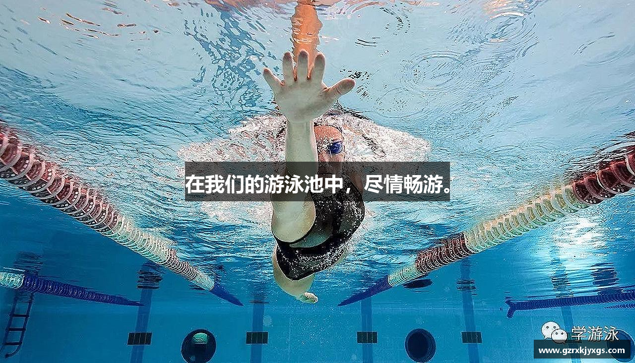 在我们的游泳池中，尽情畅游。
